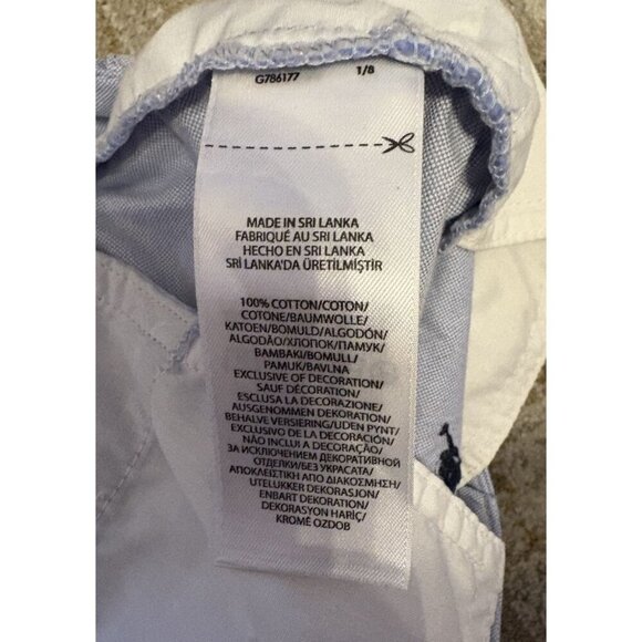 Polo by Ralph Lauren Women's Light Blue Shorts 3” InSeam Sz 8 - Picture 4 of 6